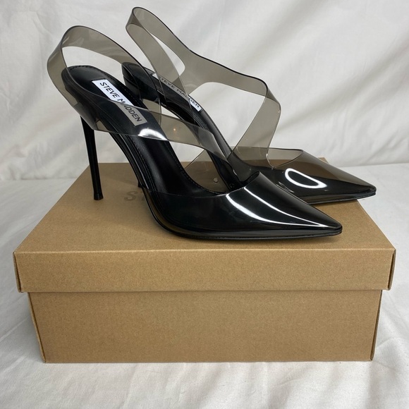 Steve Madden Women's Vienne Black Heeled Sandal New With Box - Picture 6 of 11